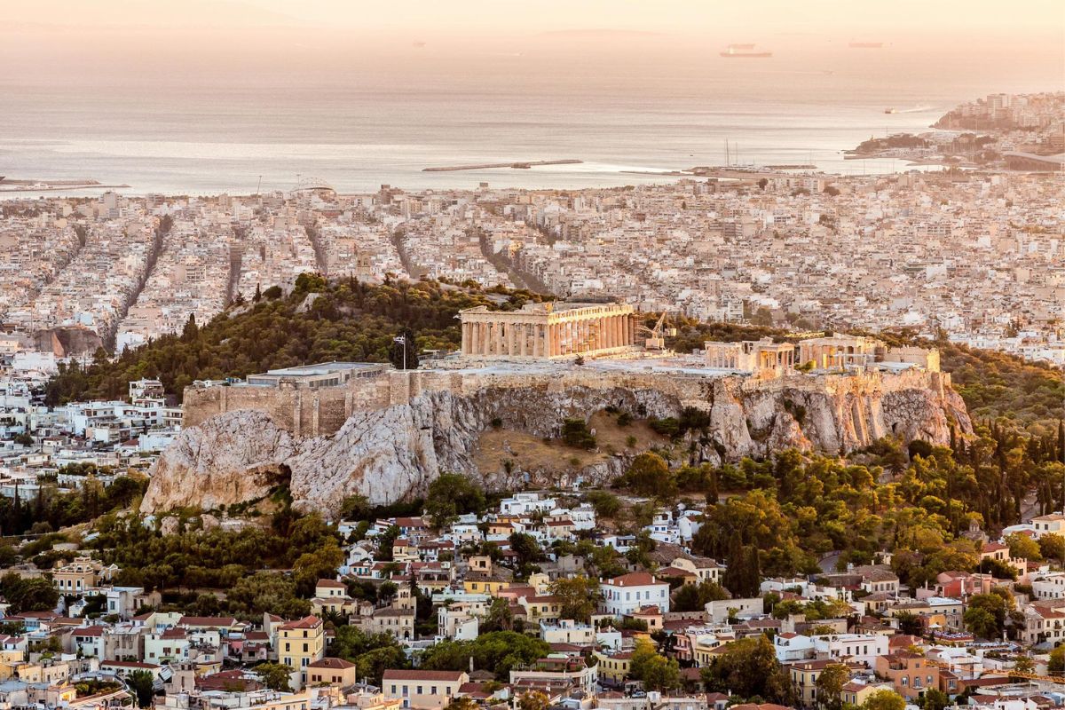 Athens and Santorini